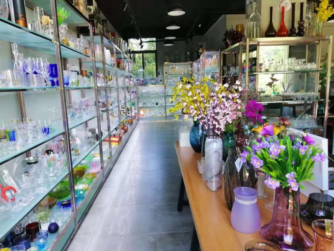 콘페티 장식용 DOF 유리 손으로 만든 크리스탈 텀블러 물잔 멕시코 록 유리 잔 결혼식 파티 선물 12