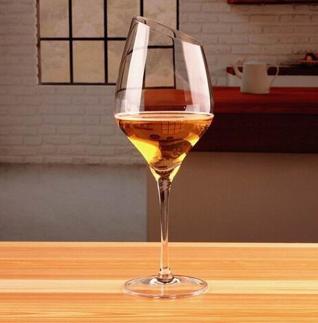 품질 맞춤형 슬랜티드 톱 엣지 450ml 얇은 크리스탈 안경 공장