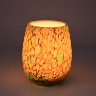 품질 터키 옥 단색 봉납하는 글라스 양초 홀더들 공장