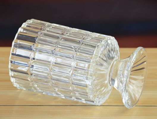 품질 아주 튼튼하 피트 기둥 글라스 양초 홀더들, 장식 화분으로서의 클리어 글라스 양초 홀더들 공장