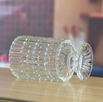 품질 아주 튼튼하 피트 기둥 글라스 양초 홀더들, 장식 화분으로서의 클리어 글라스 양초 홀더들 공장