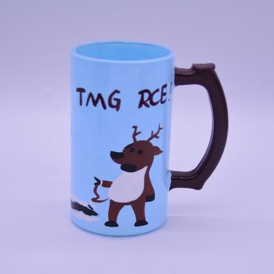 품질 색 훈장을 받은 맥주컵은 핸즈페인티드 잔 맥주 머그를 특화합니다 공장