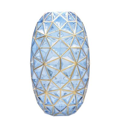 품질 결혼하기 위한 창조적 핸즈페인티드 장식적 유리 꽃병 공장