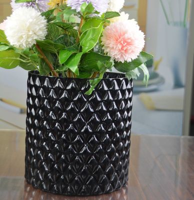 품질 에모보스 된 장식용 유리 잔 공장