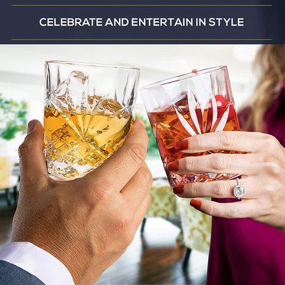 품질 구식 무연성은 10개 항공 회사 코드 위스키 안경, 위스키 시음 안경을 엠보싱 처리했습니다 공장