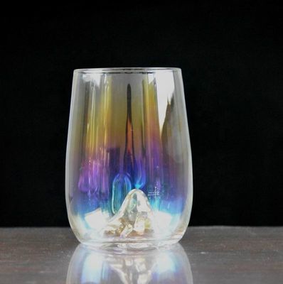 품질 14oz 위스키 글래스 창의적인 얼음 산 바닥 공장