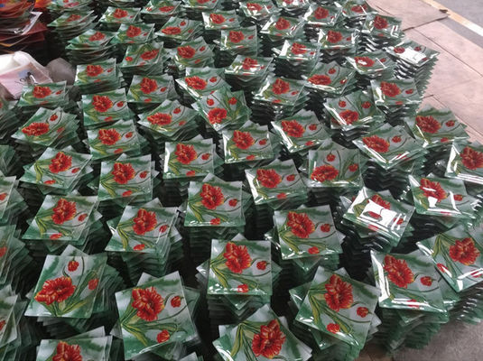 품질 색상을 맞춤 캔투스 정면 유리 저녁 접시 공장