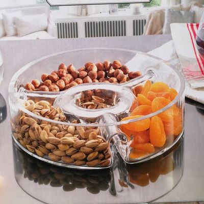 품질 손으로 만드는 글라스 과일 플레이트 공장