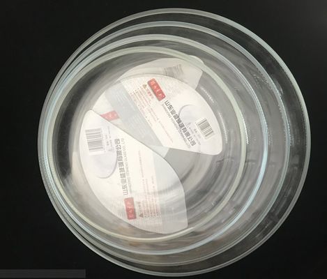 품질 열에 저항하는 보로실리케이트 둥근 충전판 마이크로 웨이브 공장