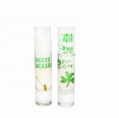 품질 색 전사지와 긴 불꽃을 튀기는 크리스탈 칵테일 글라스 공장