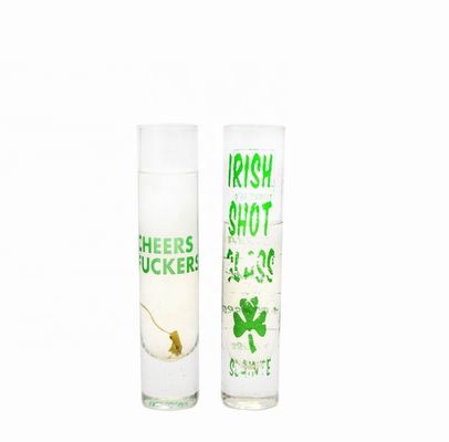 품질 색 전사지와 긴 불꽃을 튀기는 크리스탈 칵테일 글라스 공장