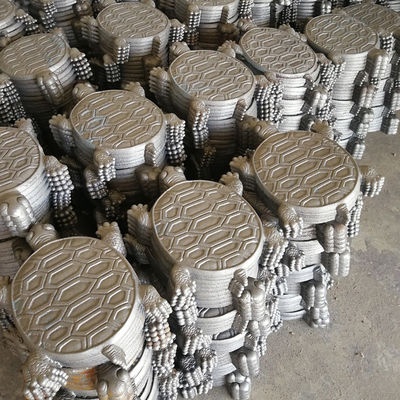 품질 스톤을 내딛는 거북 금속은 정원을 위한 철 기술을 던졌습니다 공장