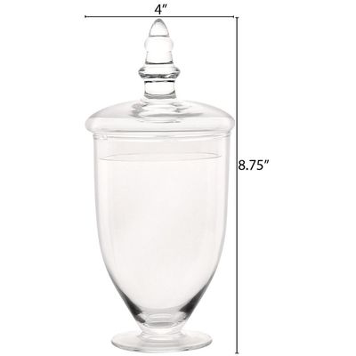 품질 부엌을 위한 3개의 명백한 유리병의 다목적 세트 공장