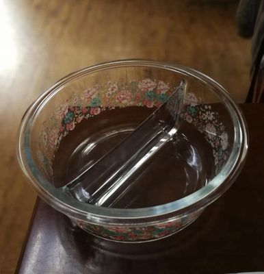 품질 두가지 포트 붕규산염 클리어 글라스 저장 병, LID와 유리 그릇 공장