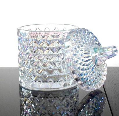 품질 글라스 저장은 왁스를 위한 Lid로 삐걱거립니다 공장