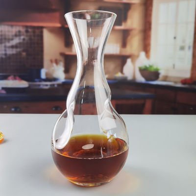 품질 750ml SGS 에어레이팅 크리스탈 와인 디칸터 공장