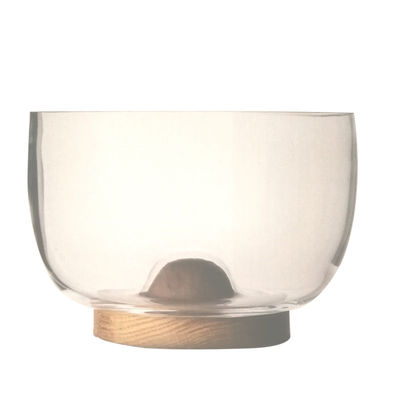 품질 9인치 크리스탈 스토리지 유리 샐러드 그릇은 손으로 불린 크리스탈 글래스와 단단한 목재 스탠드로 디자인되어 모든 식사 경험을 향상시키는 최고 바닥을 보여줍니다. 공장